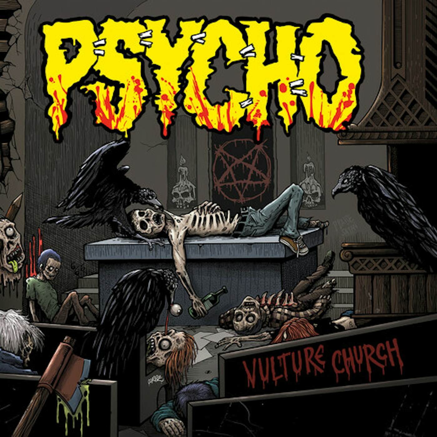 Psycho VULTURE CHURCH CD