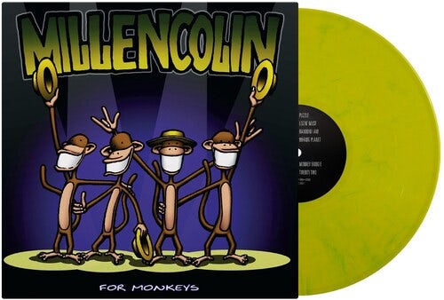 Millencolin For Monkeys (Anniv. Ed.) (Psychedelic Green) Vinyl Record