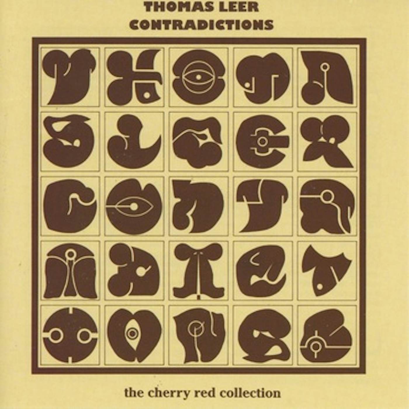 Thomas Leer Contradictions Vinyl Record