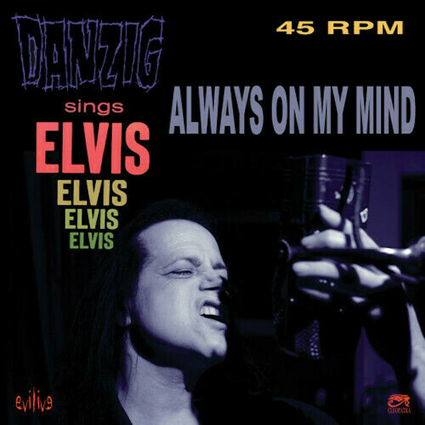 Danzig Always On My Mind (Pink) Vinyl Record