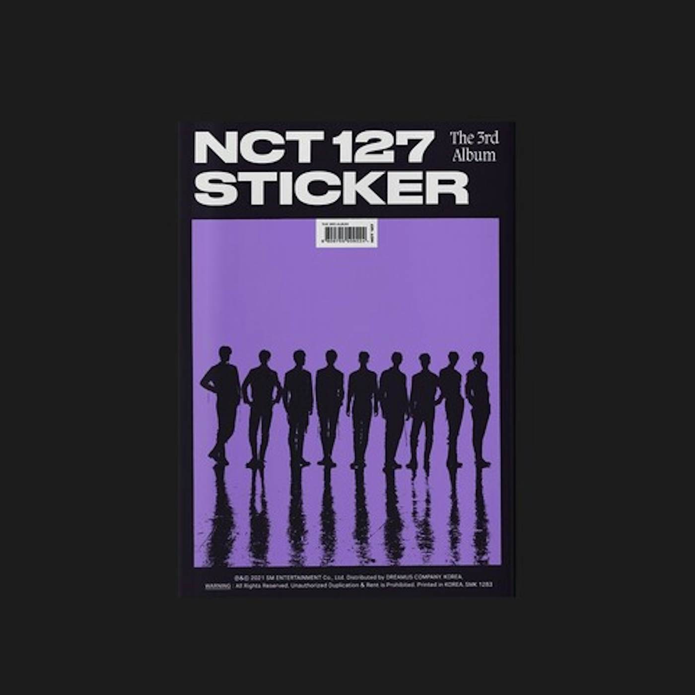 NCT 127 3RD ALBUM STICKER (STICKER VER) CD