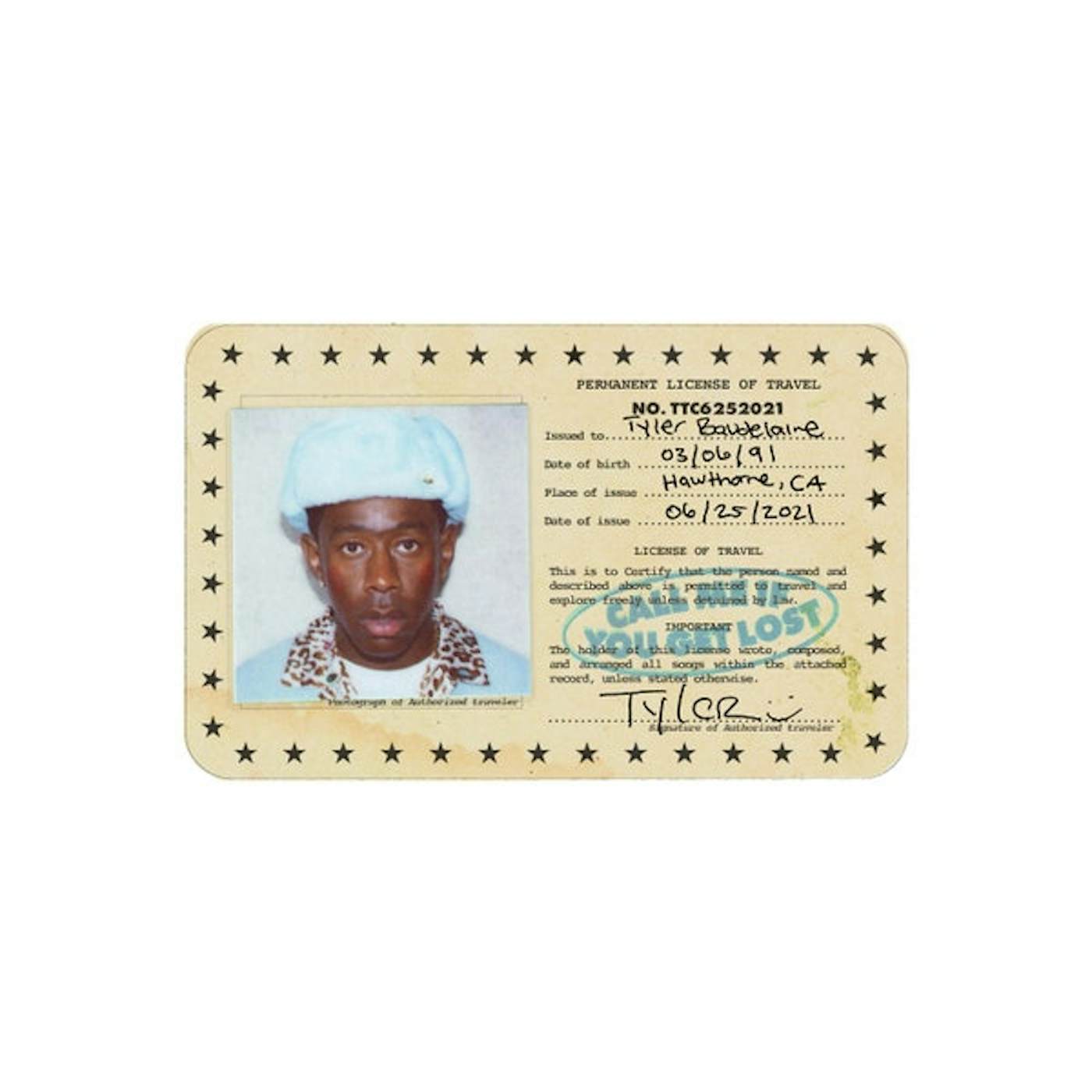 Tyler, The Creator CALL ME IF YOU GET LOST CD