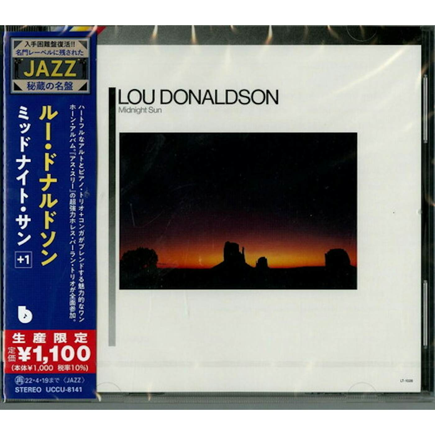 Lou Donaldson MIDNIGHT SUN CD