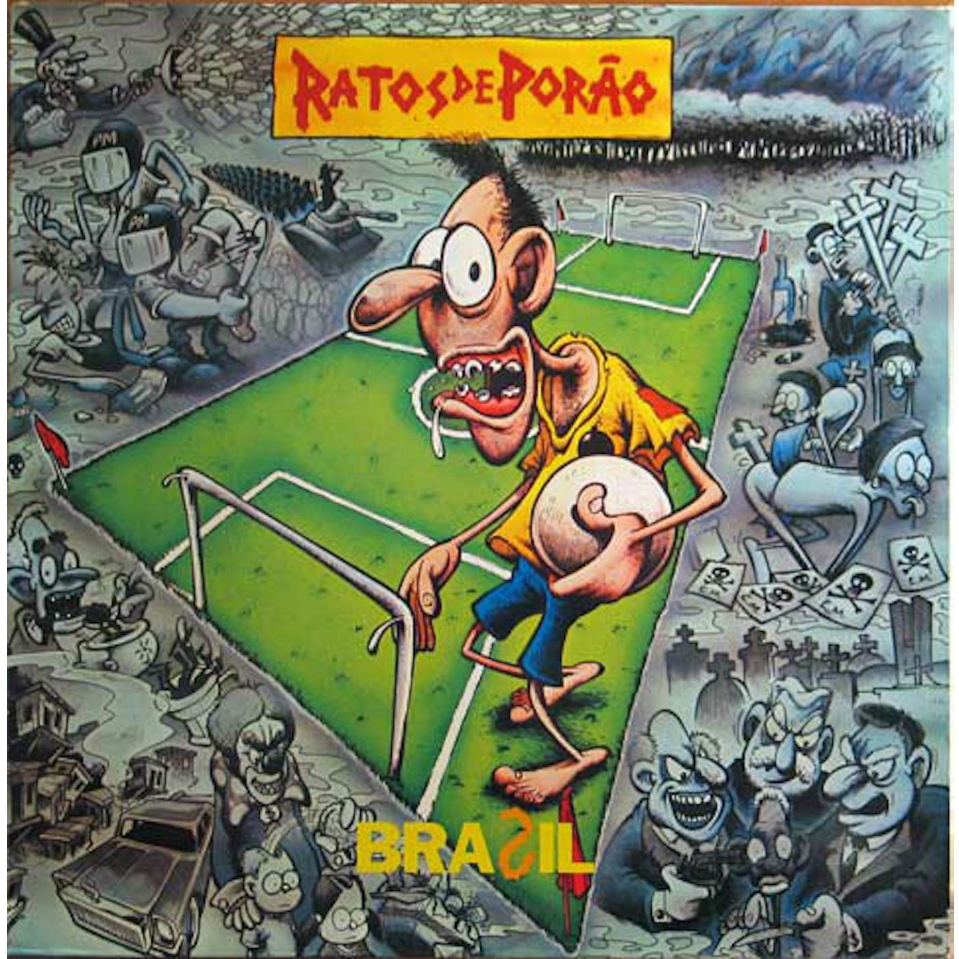 Ratos De Porão Brasil Vinyl Record