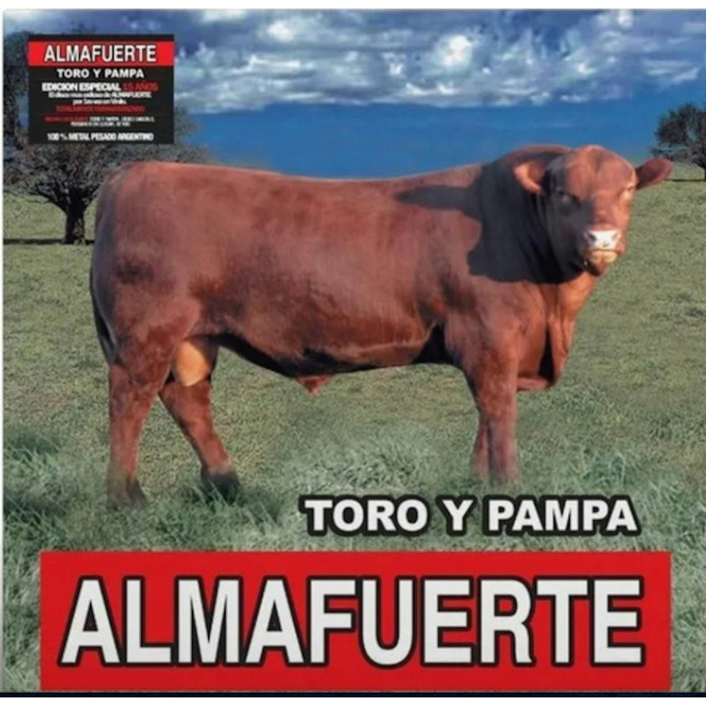 Almafuerte TORO Y PAMPA: 15 ANIVERSARIO Vinyl Record