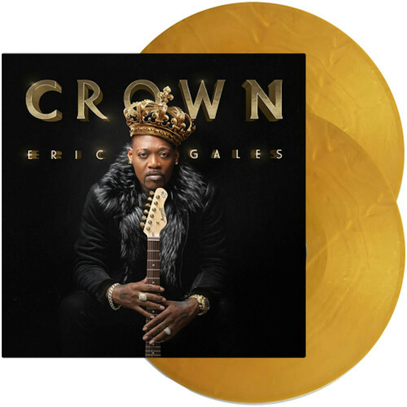 Eric Gales CROWN Vinyl Record - Gold Disc