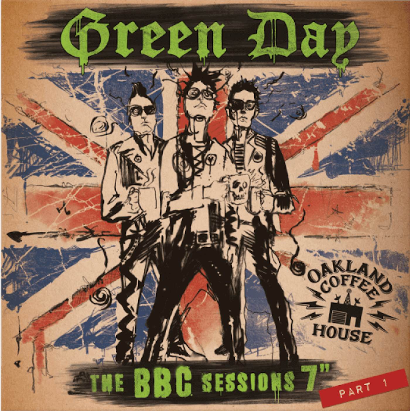 Green Day BBC Sessions Vinyl Record