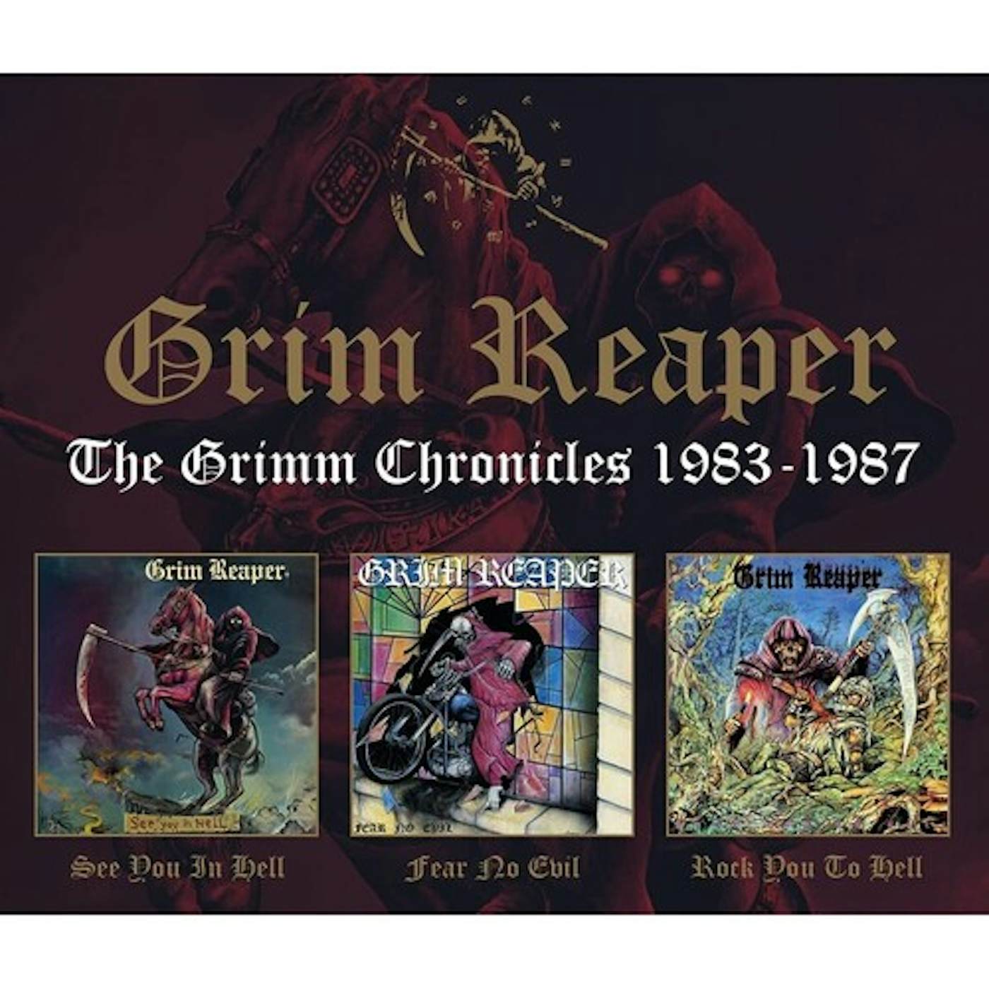Grim Reaper GRIMM CHRONICLES 1983-1987 (3CD) CD