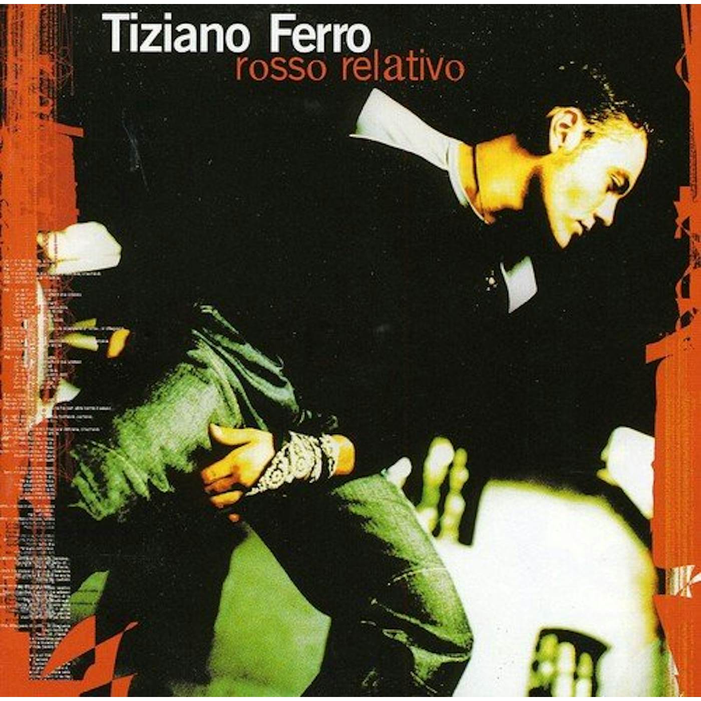 Tiziano Ferro ROSSO RELATIVO - ANNIVERSARY Vinyl Record