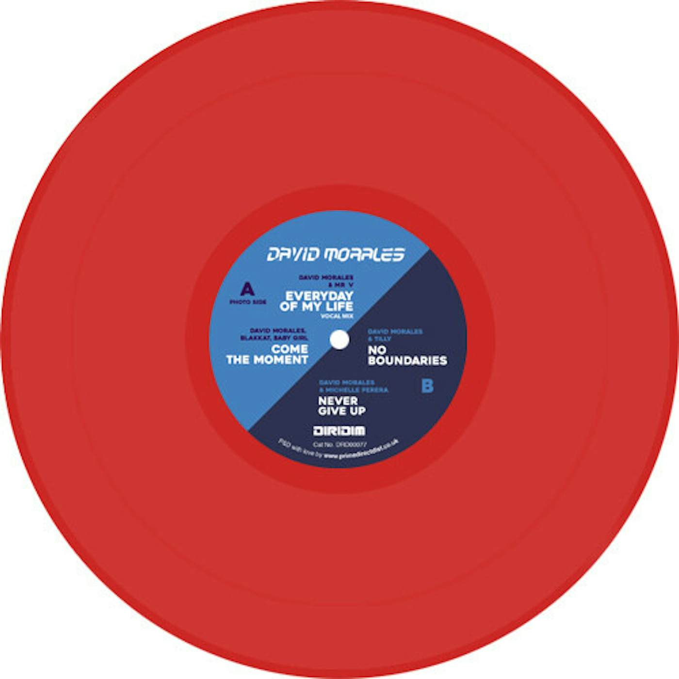 David Morales RISE ALBUM SAMPLER Vinyl Record