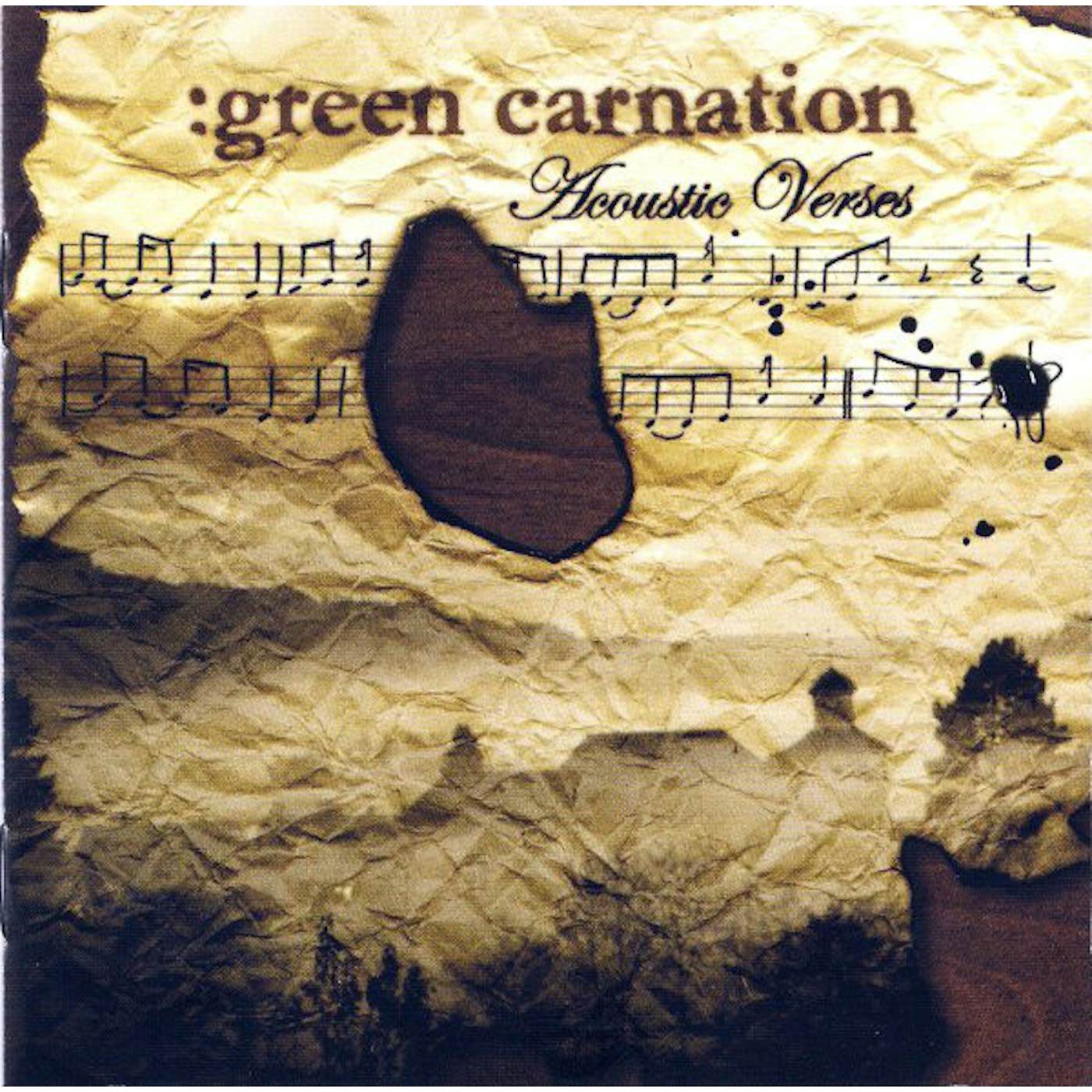 Green Carnation ACOUSTIC VERSES Vinyl Record