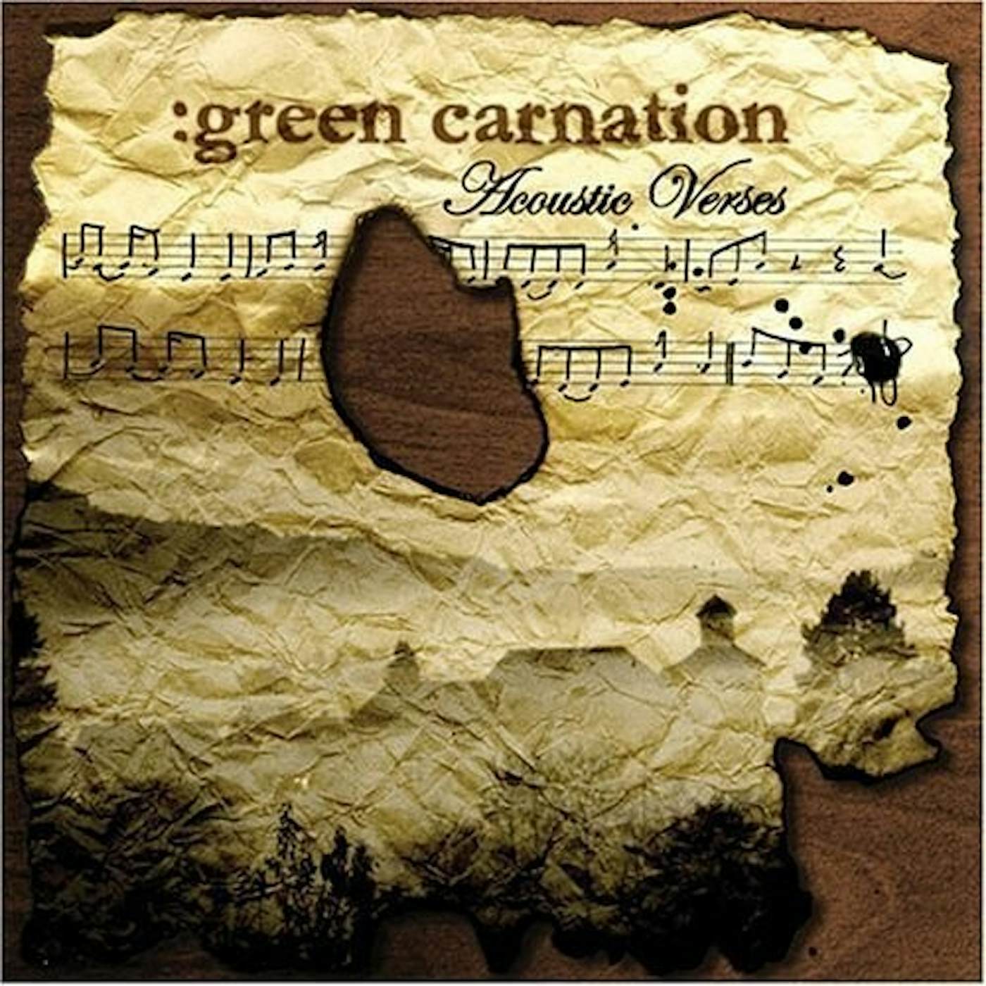 Green Carnation ACOUSTIC VERSES Vinyl Record