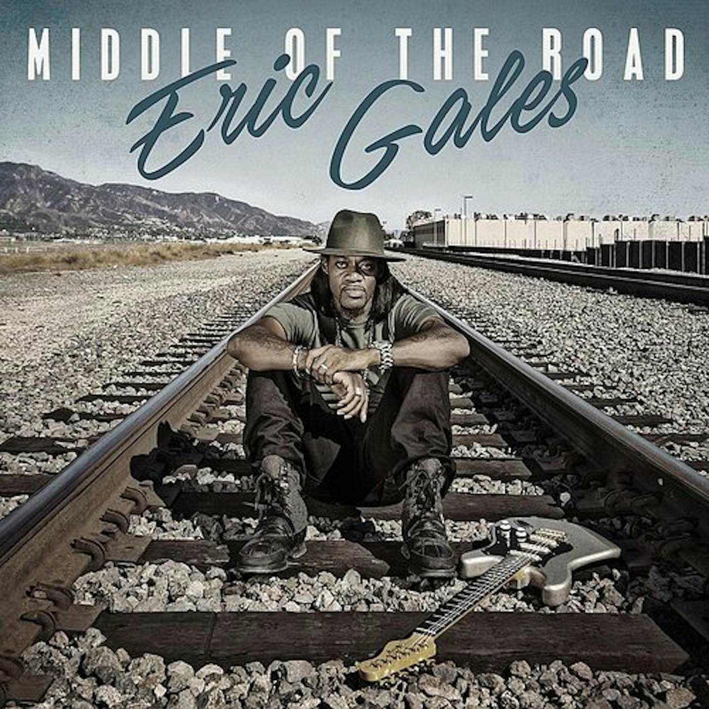 Eric Gales MIDDLE OF THE ROAD (GREEN/BLUE) Vinyl Record