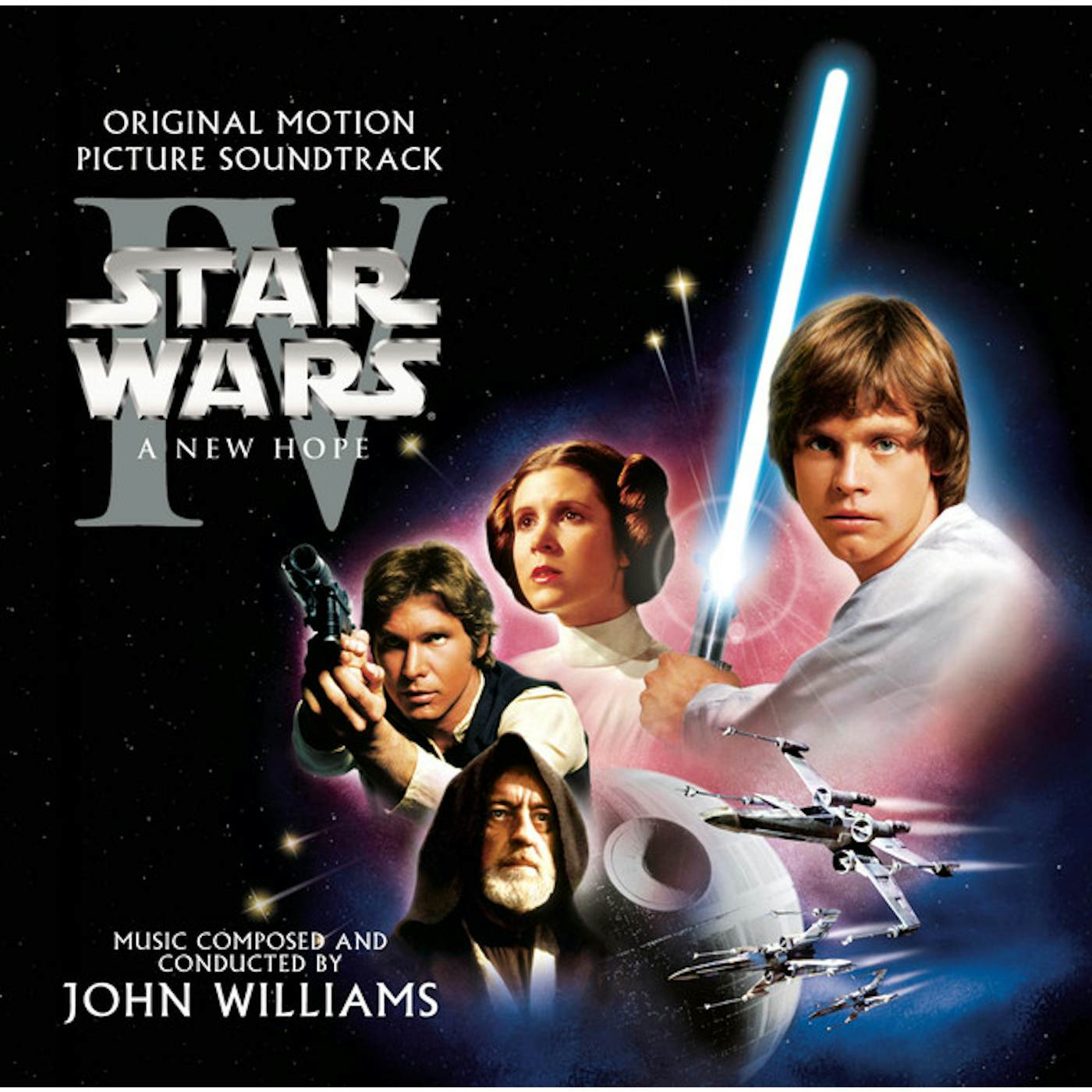 John Williams STAR WARS: A NEW HOPE Original Soundtrack (2LP/JAPANESE IMPORT/192KHZ/24BIT MASTER/GATEFOLD/OBI/LIMITED) Vinyl Record