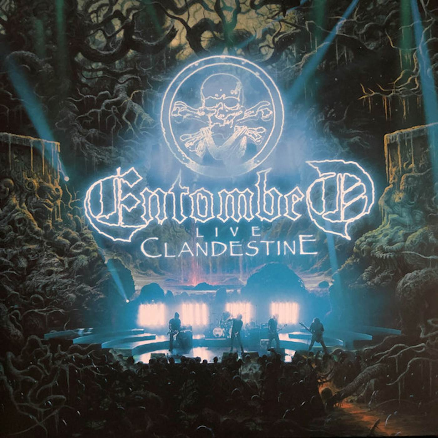 Entombed CLANDESTINE - LIVE (2LP/PURPLE VINYL) Vinyl Record