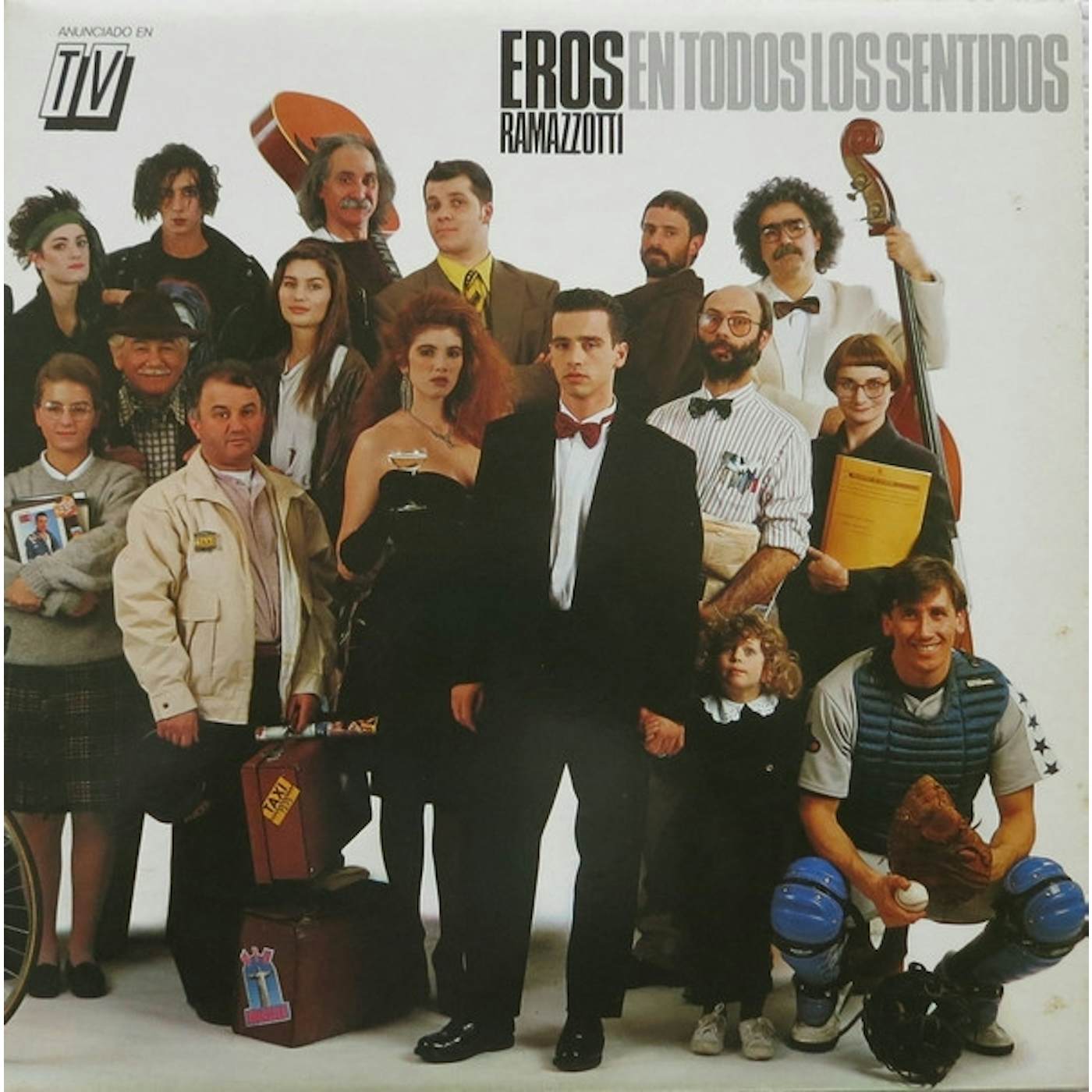 Eros Ramazzotti En Todos Los Sentidos Vinyl Record
