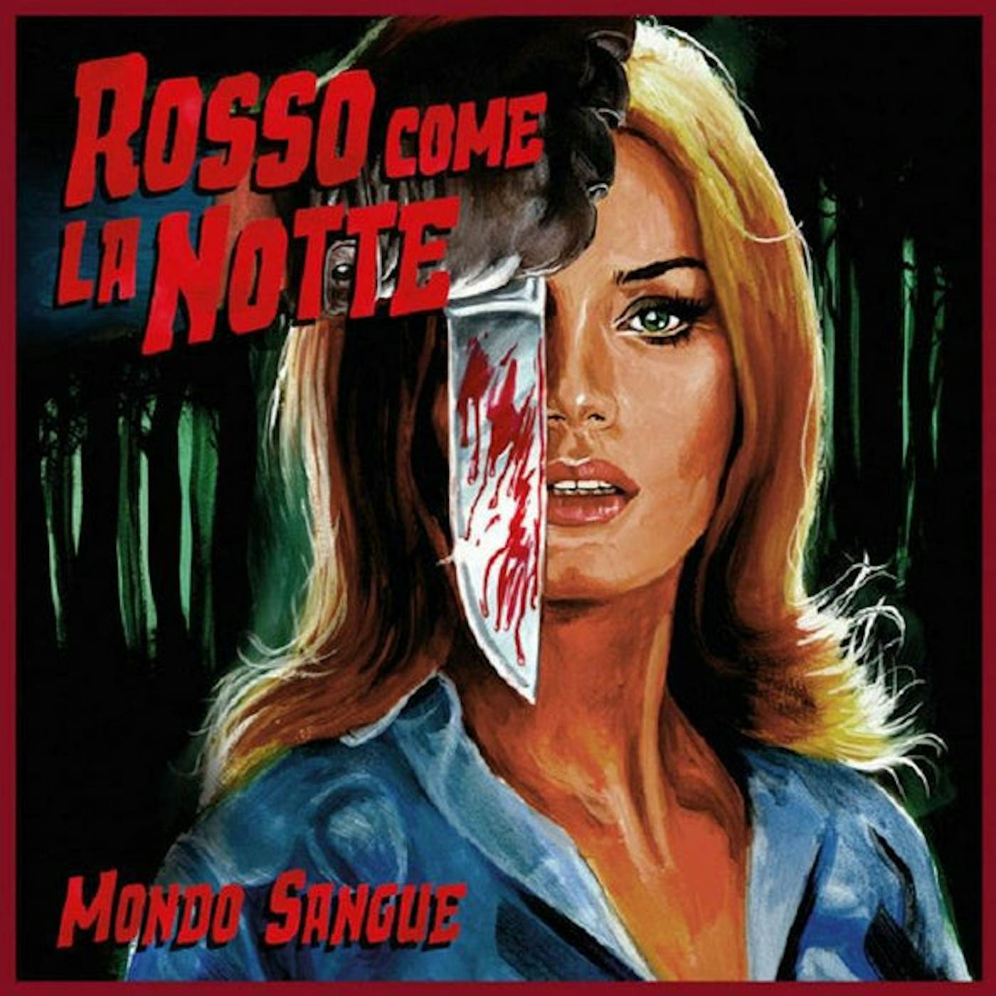 Mondo Sangue ROSSO COME LA NOTTE / Original Soundtrack Vinyl Record