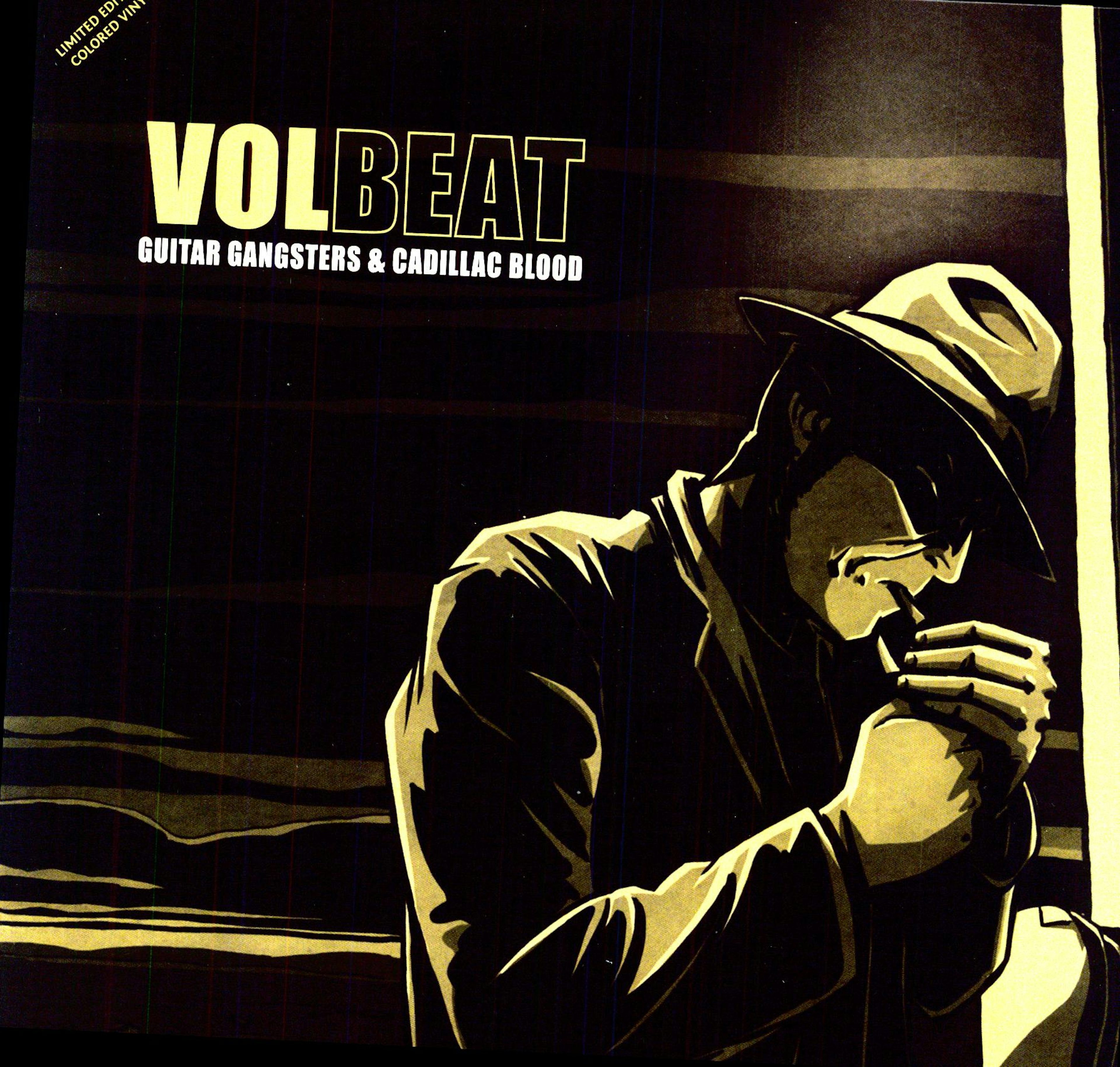 Skuldre på skuldrene Glorious Prime Volbeat Guitar Gangsters & Cadillac Blood Vinyl Record