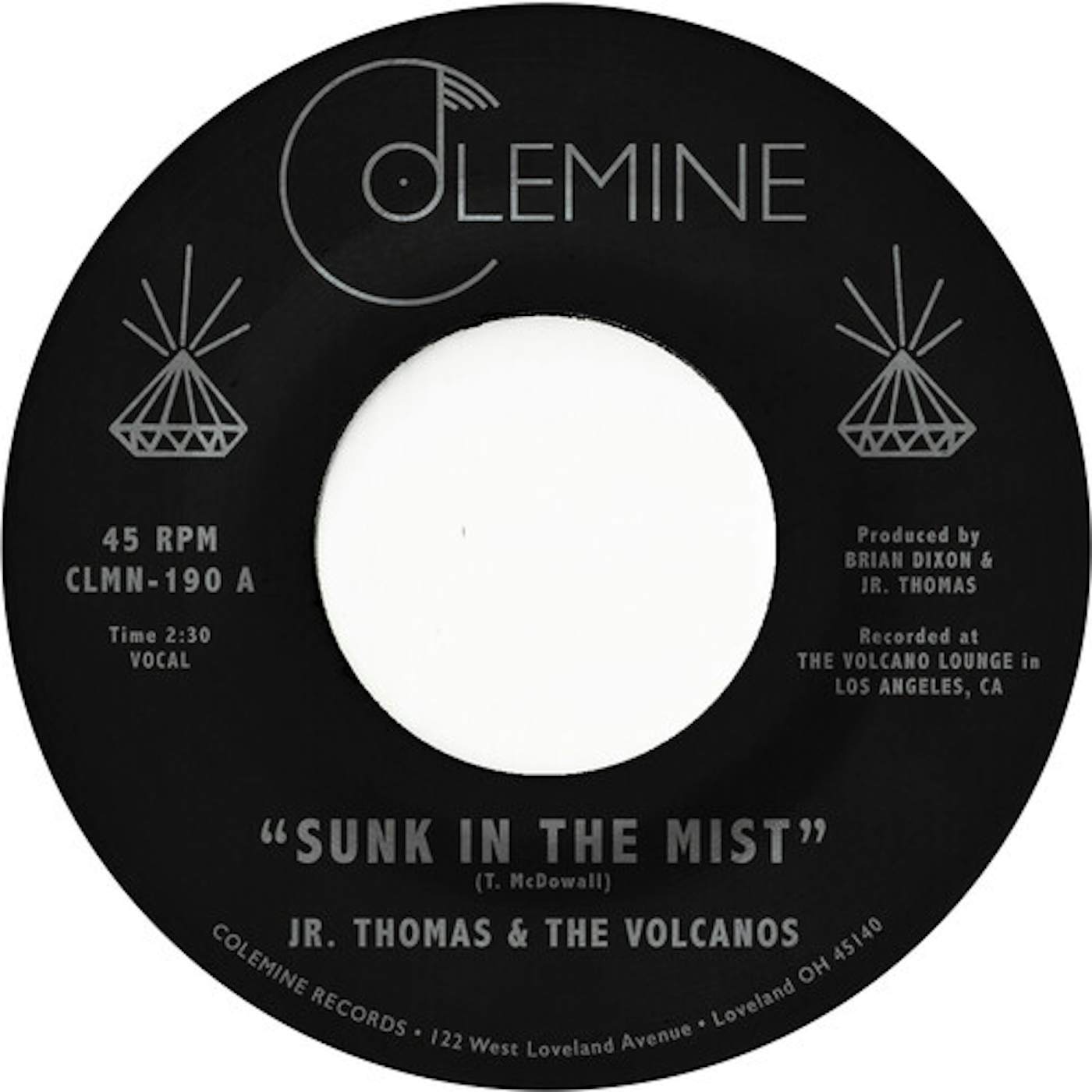 Jr Thomas & The Volcanos SUNK IN THE MIST (CREAMCIRCLE) Vinyl Record