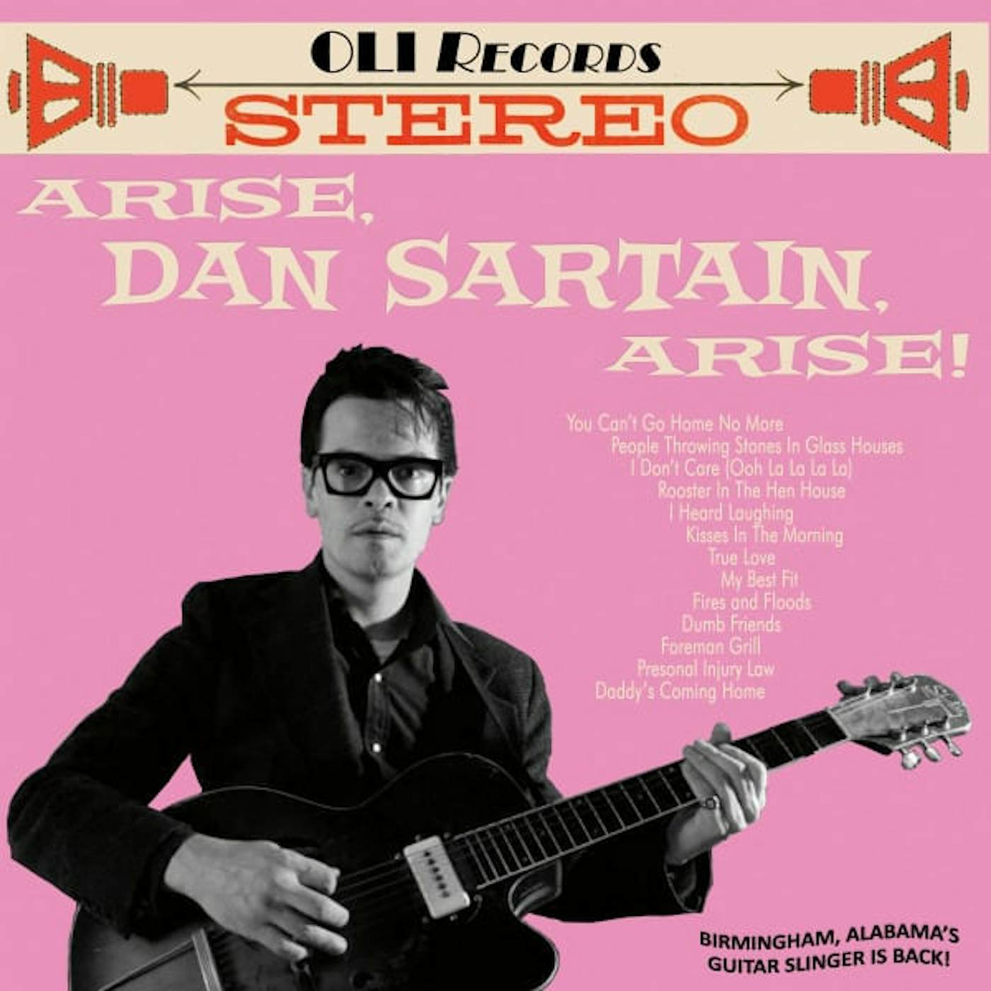 Arise, Dan Sartain, Arise Vinyl Record