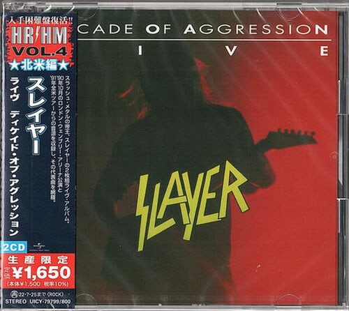 live: decade of aggression cd - Slayer