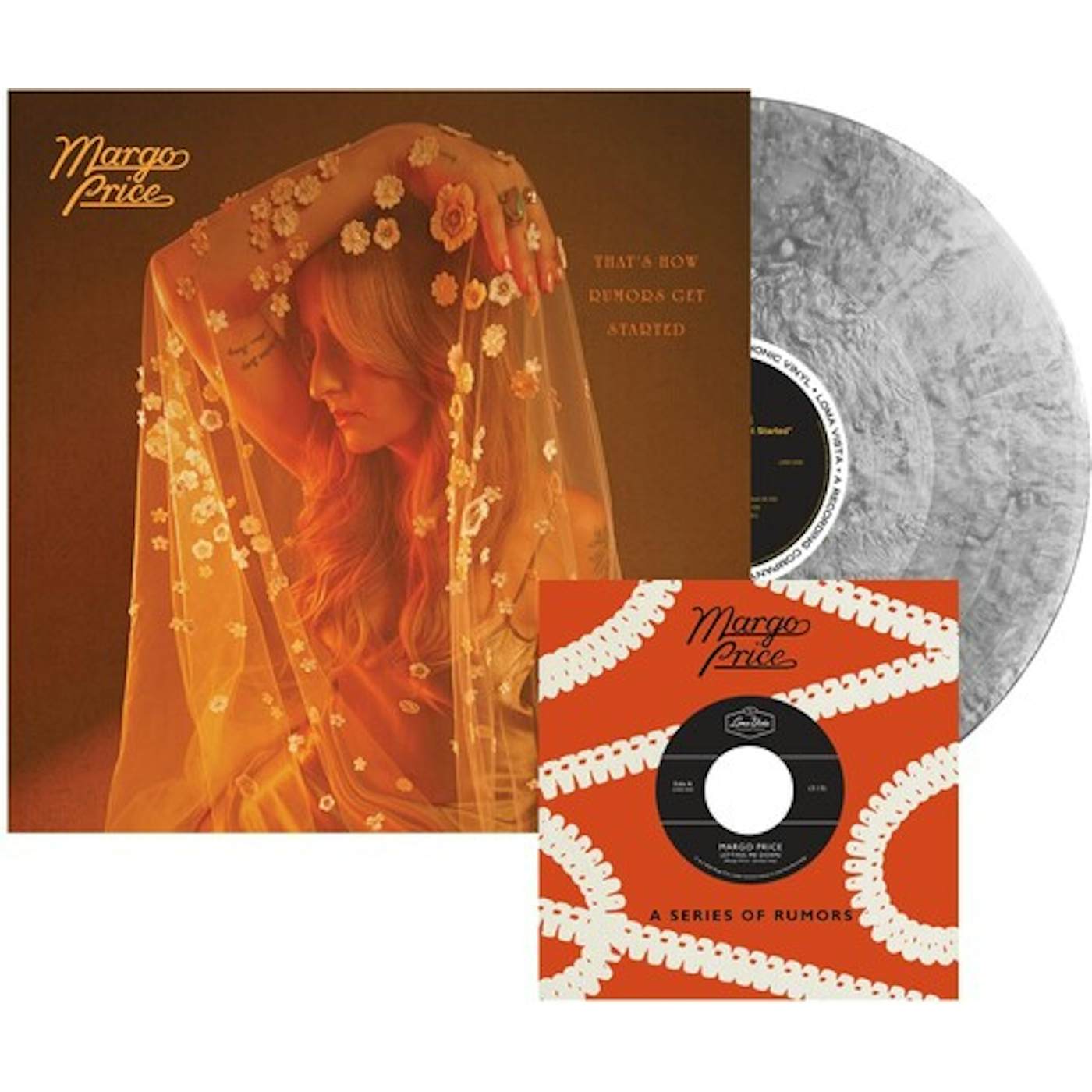 Margo Price That's How Rumors Get Started (Silver LP + 7" Single) (Vinyl)