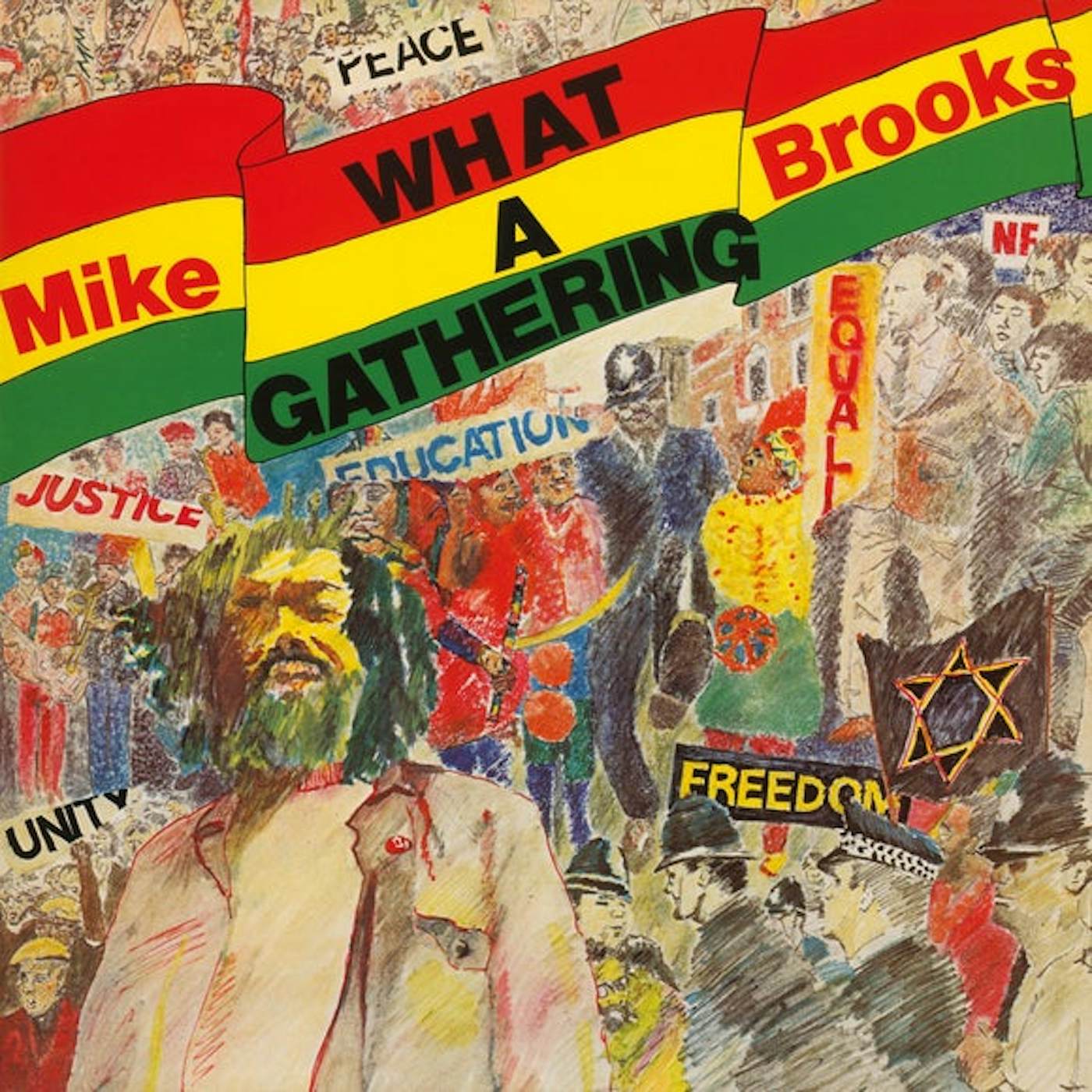 Mike Brooks WHAT A GATHERING Vinyl Record