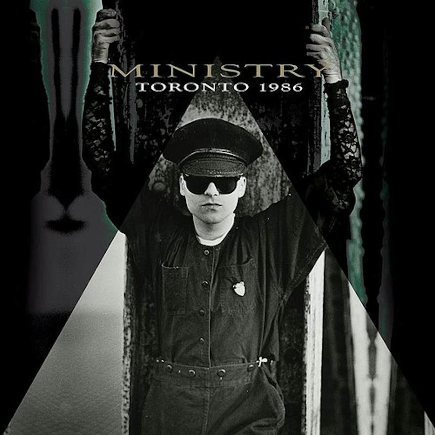 Ministry TORONTO 1986 (GREEN & BLACK SPLATTER) Vinyl Record