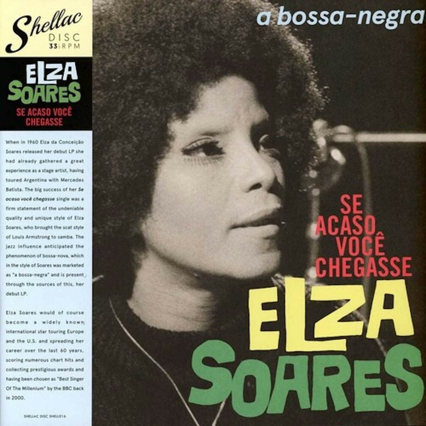 Elza Soares Se Acaso Voce Chegasse Vinyl Record