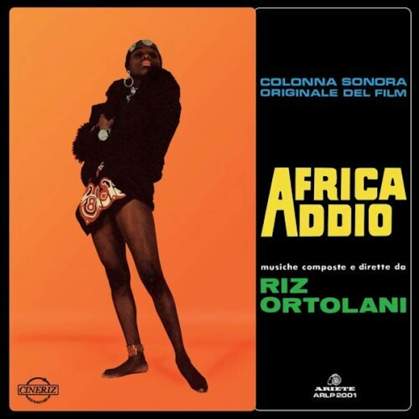 Riz Ortolani AFRICA ADDIO / Original Soundtrack Vinyl Record