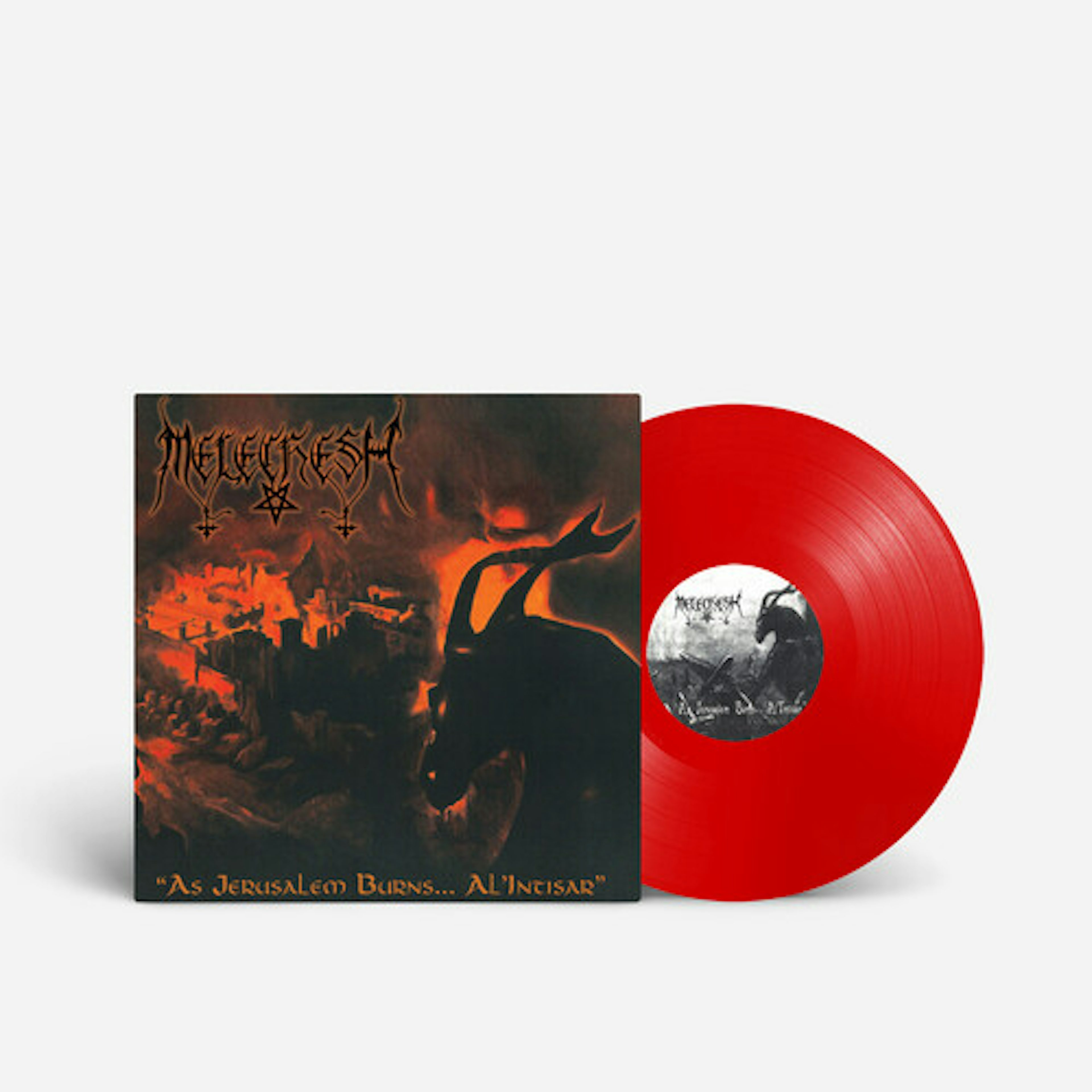 Melechesh AS JERUSALEM BURNS.AL'INTISAR Vinyl Record