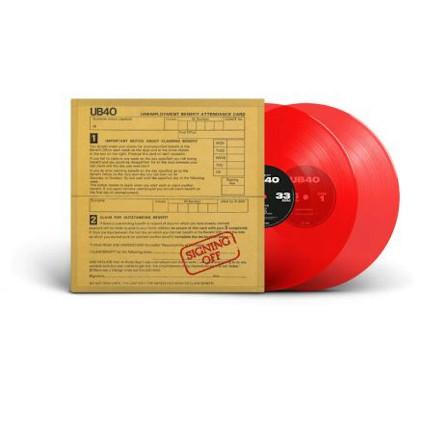 UB40 Signing Off Vinyl Record