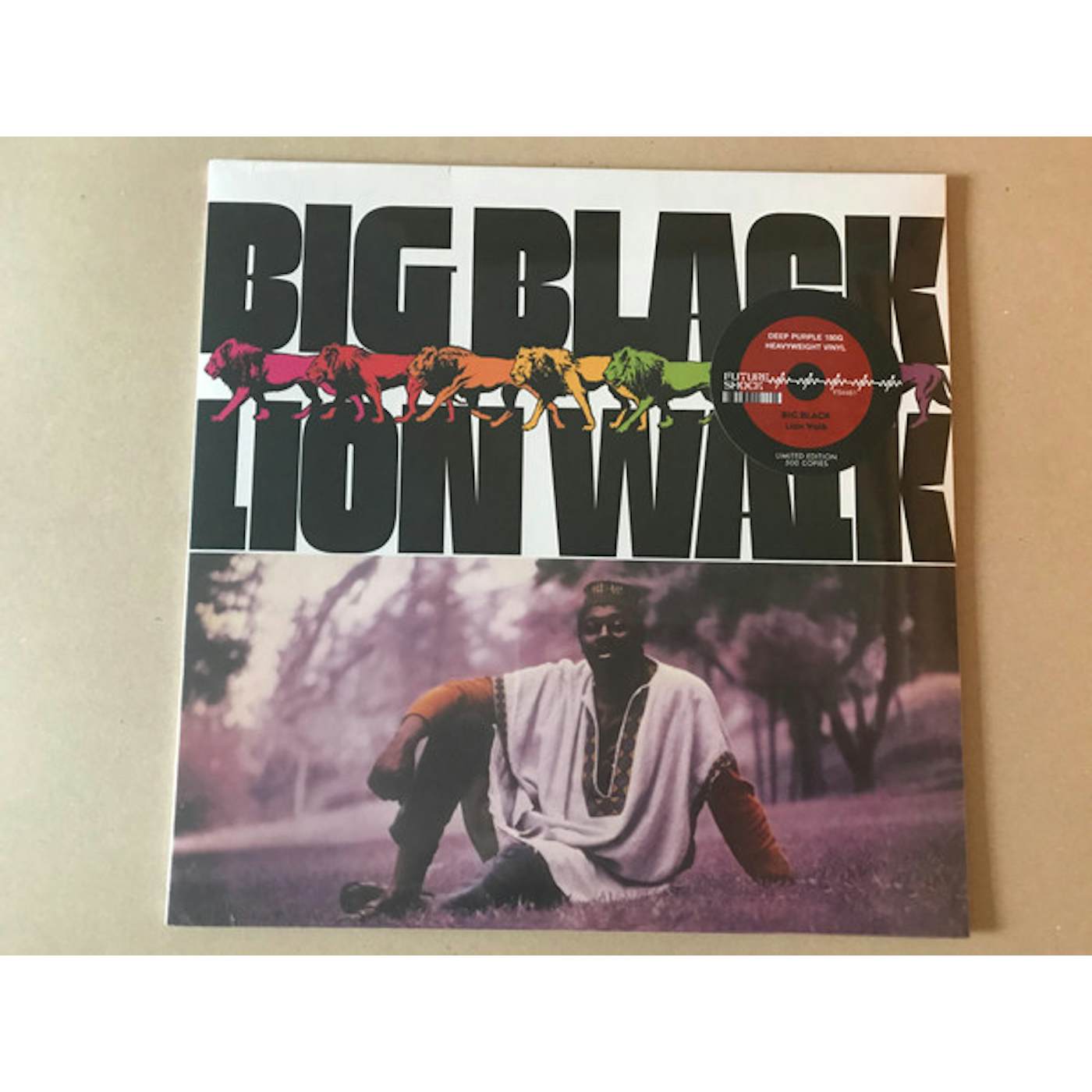 Big Black Lion Walk Vinyl Record