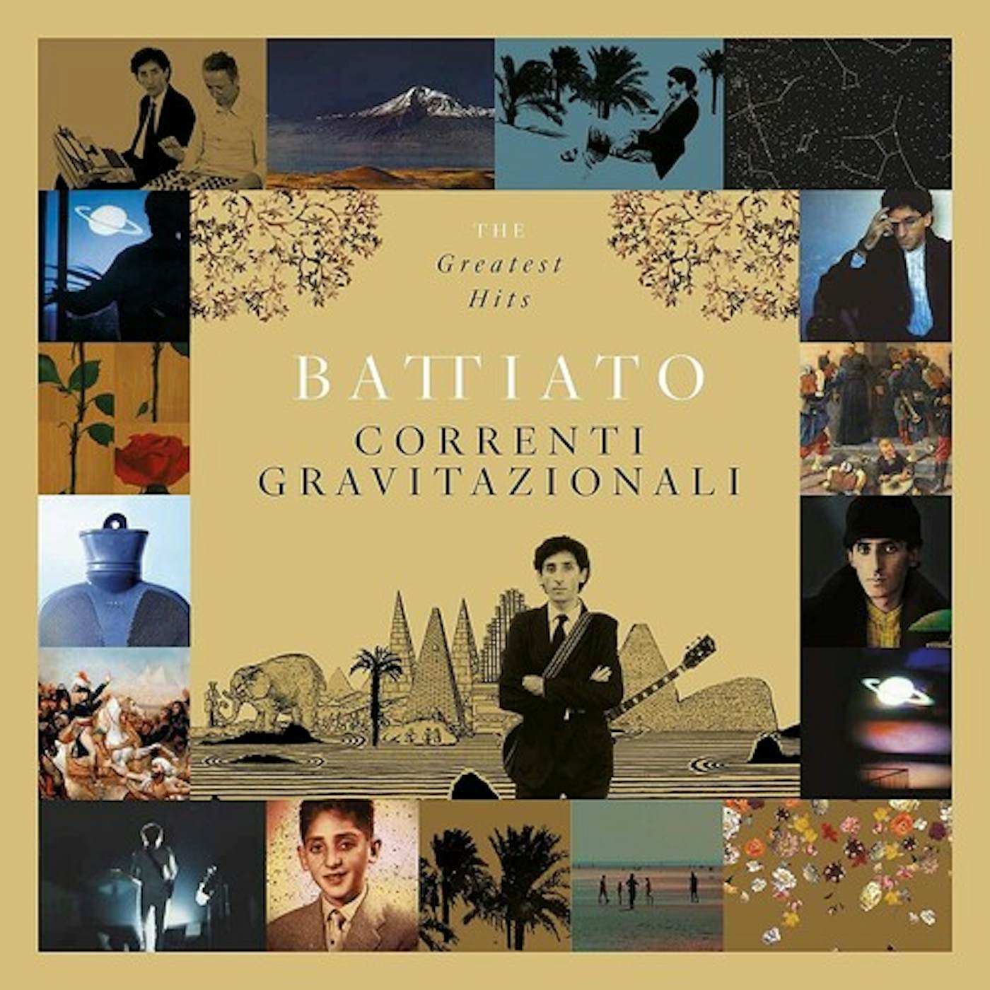 Franco Battiato CORRENTI GRAVITAZIONALI: THE BEST OF Vinyl Record