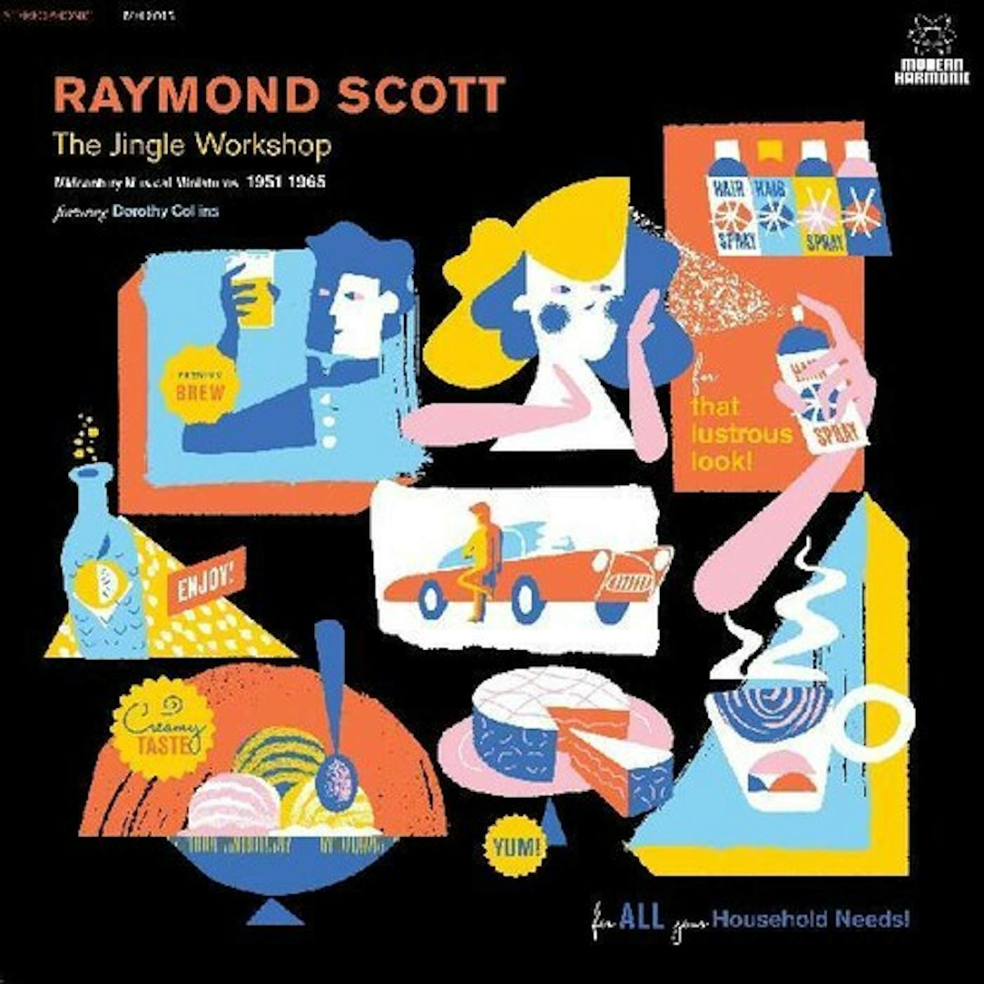 Raymond Scott JINGLE WORKSHOP: MIDCENTURY MUSICAL MINIATURES Vinyl Record