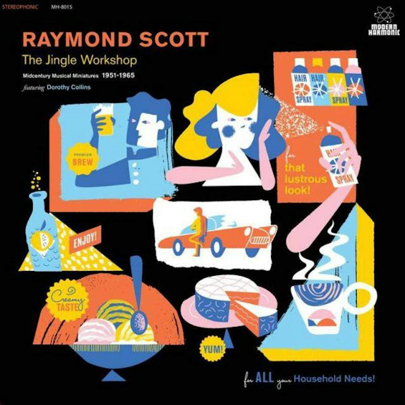 Raymond Scott JINGLE WORKSHOP: MIDCENTURY MUSICAL MINIATURES Vinyl Record