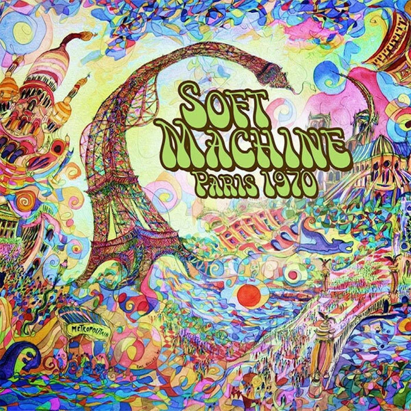 Soft Machine PARIS 1970 (LIMITED/COLOURED VINYL) Vinyl Record