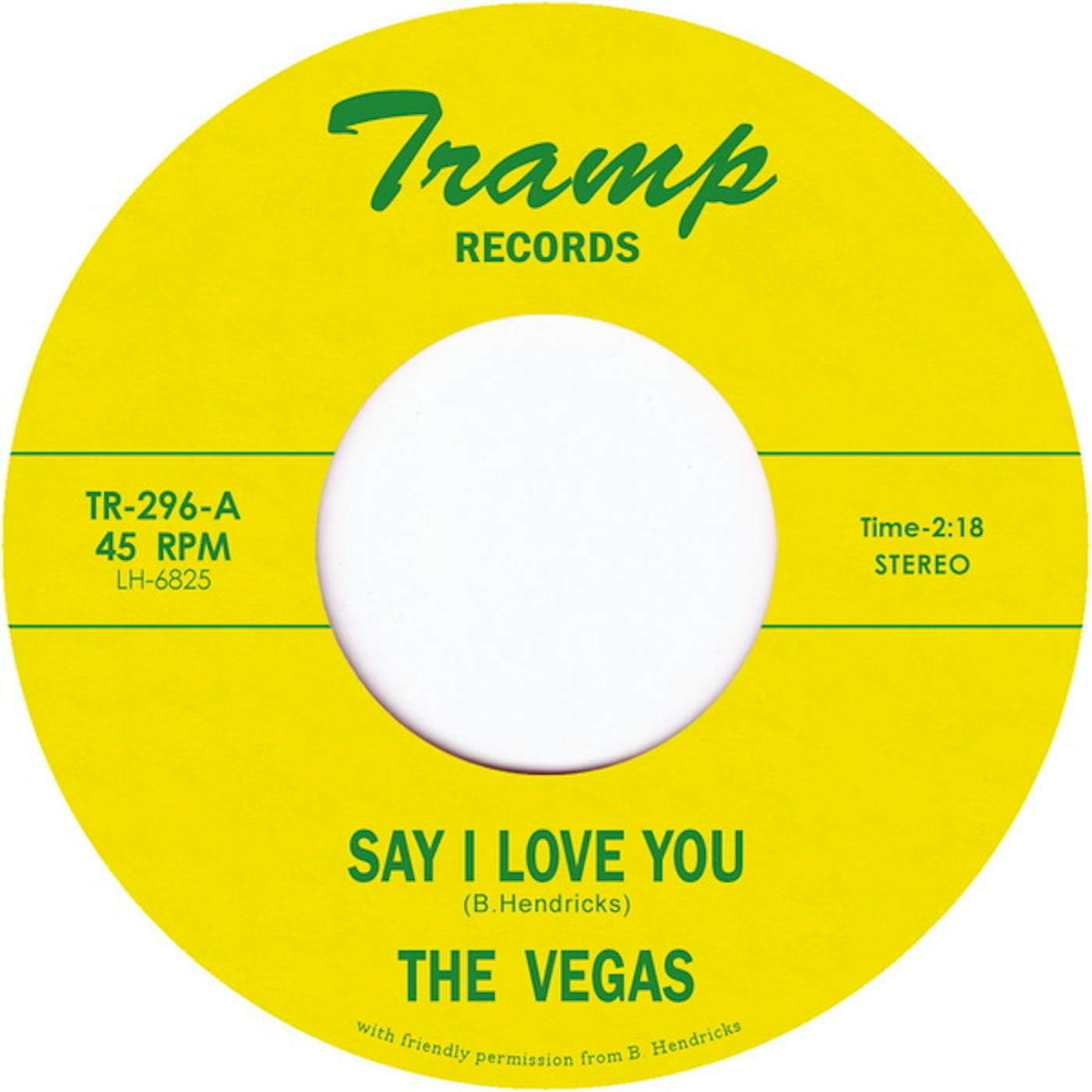 Vegas Say I Love You Vinyl Record