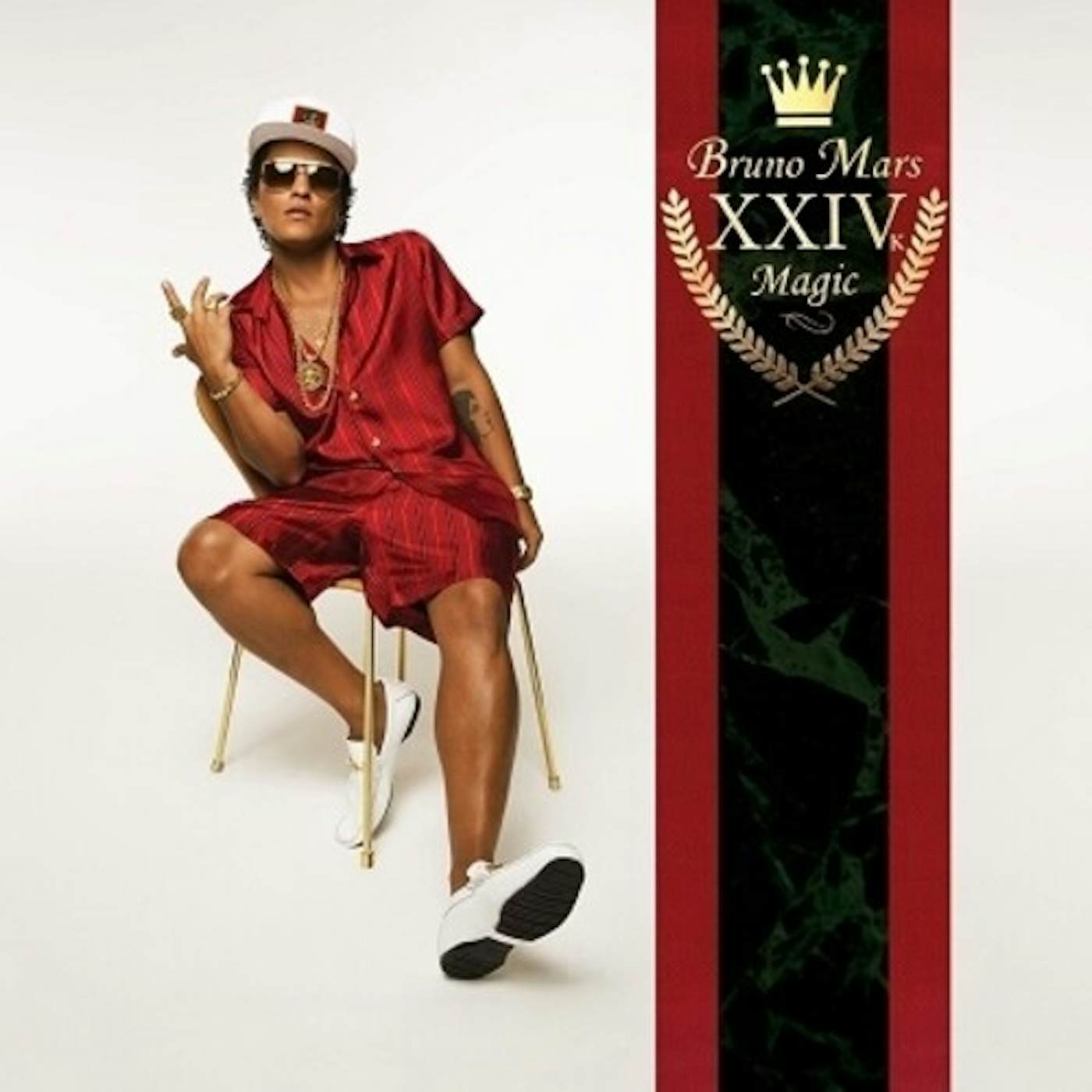 Bruno Mars 24K Magic Vinyl Record (Gold)