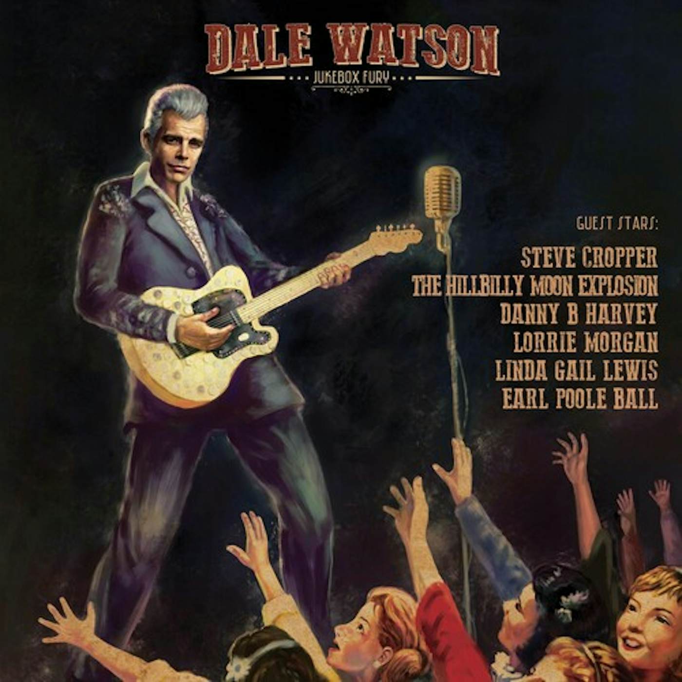Dale Watson JUKEBOX FURY Vinyl Record - Gold Disc