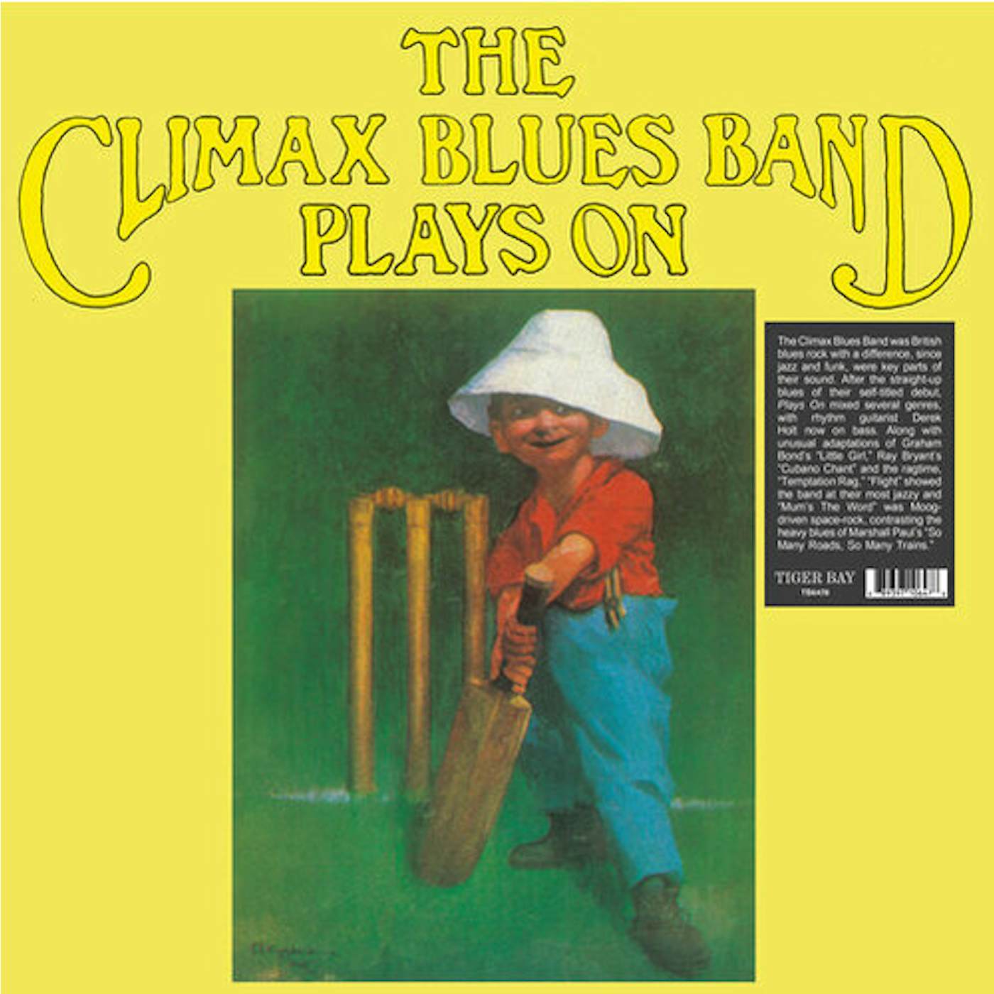 Climax Blues Band Plays On Vinyl Record