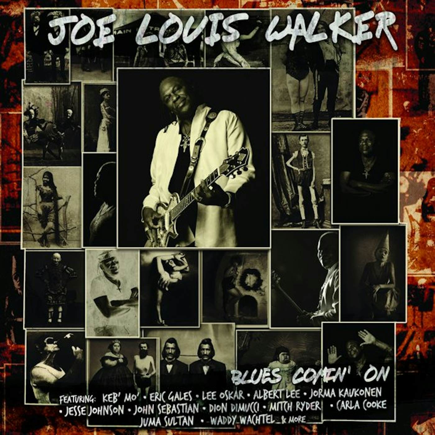 Joe Louis Walker Blues Comin' On - Blue Vinyl Record 