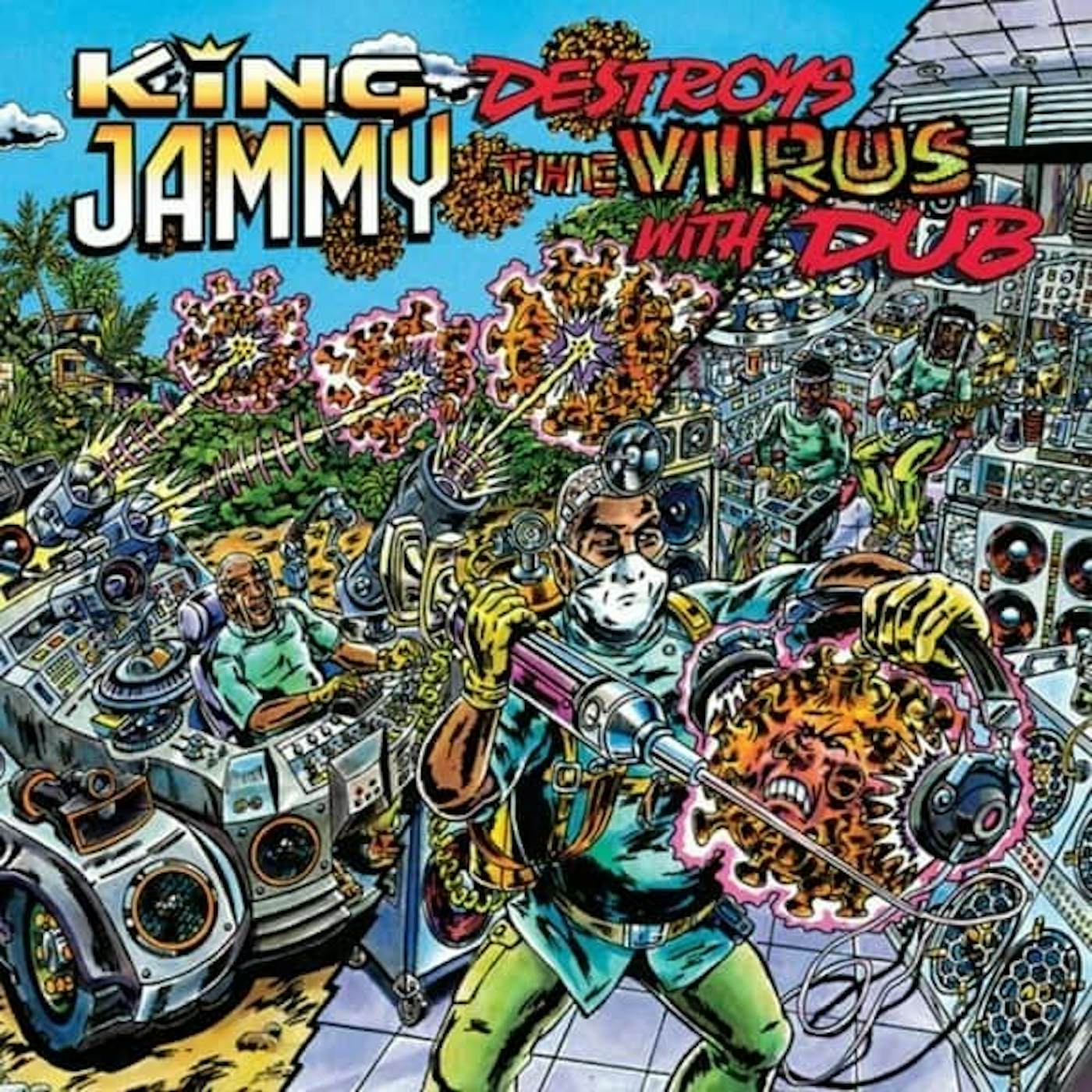 Destroys The Virus With Dub Vinyl Record - King Jammy