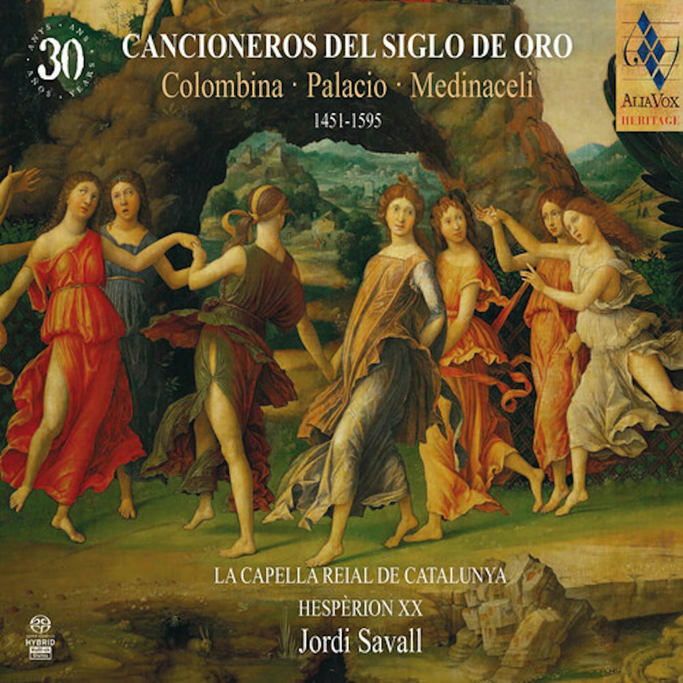 Jordi Savall CANCIONEROS DEL SIGLO DE ORO 1451-1595 CD