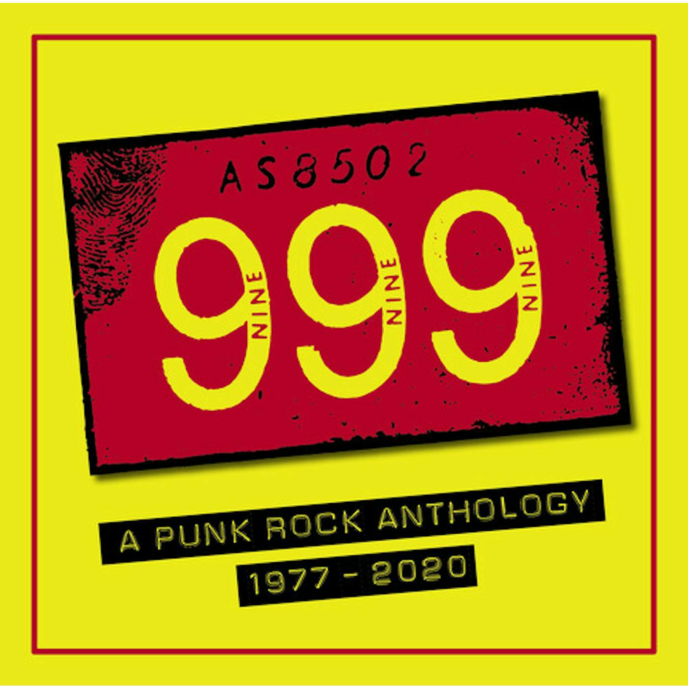 999 PUNK ROCK ANTHOLOGY 1977-2020 CD