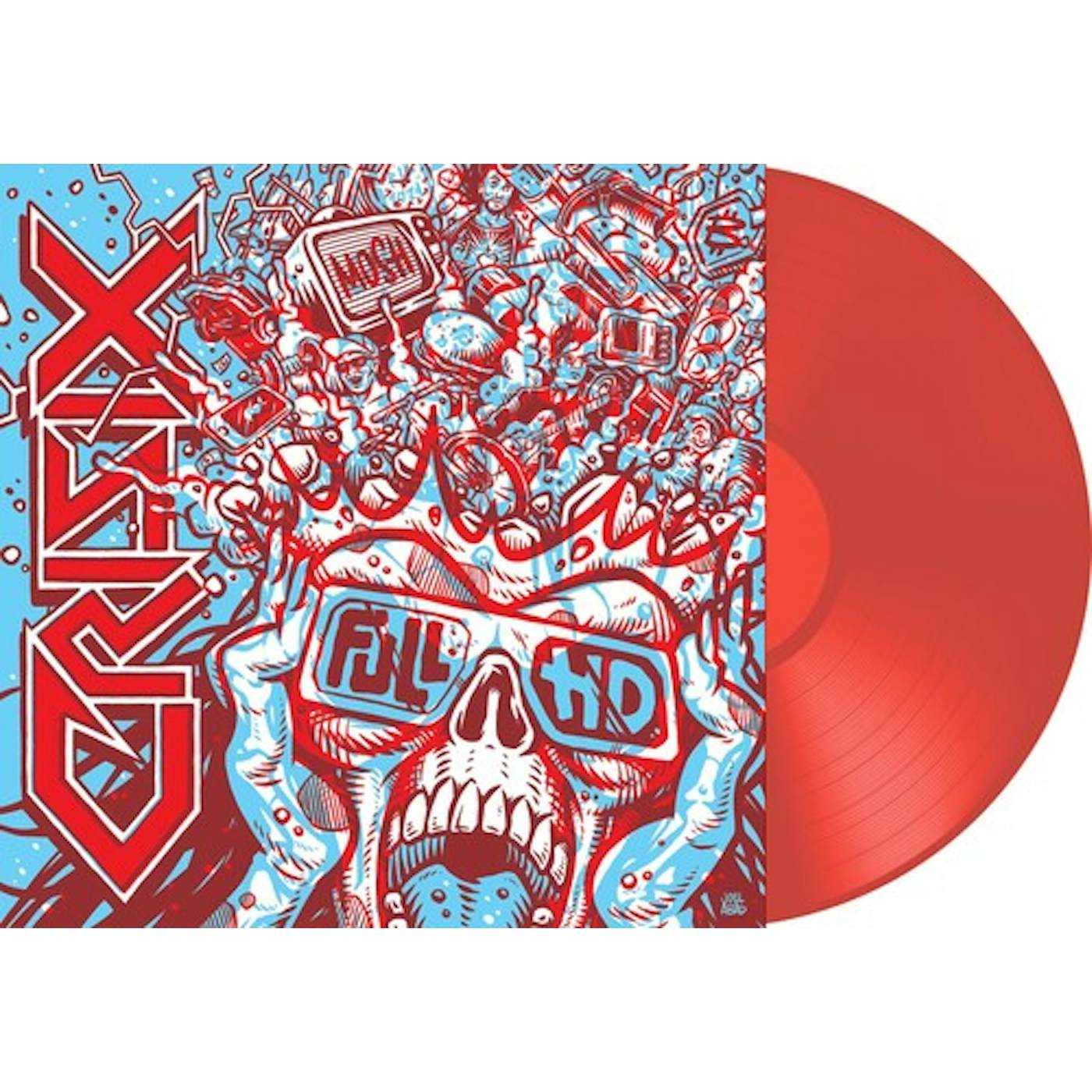 Crisix FUL HD Vinyl Record - Red Vinyl