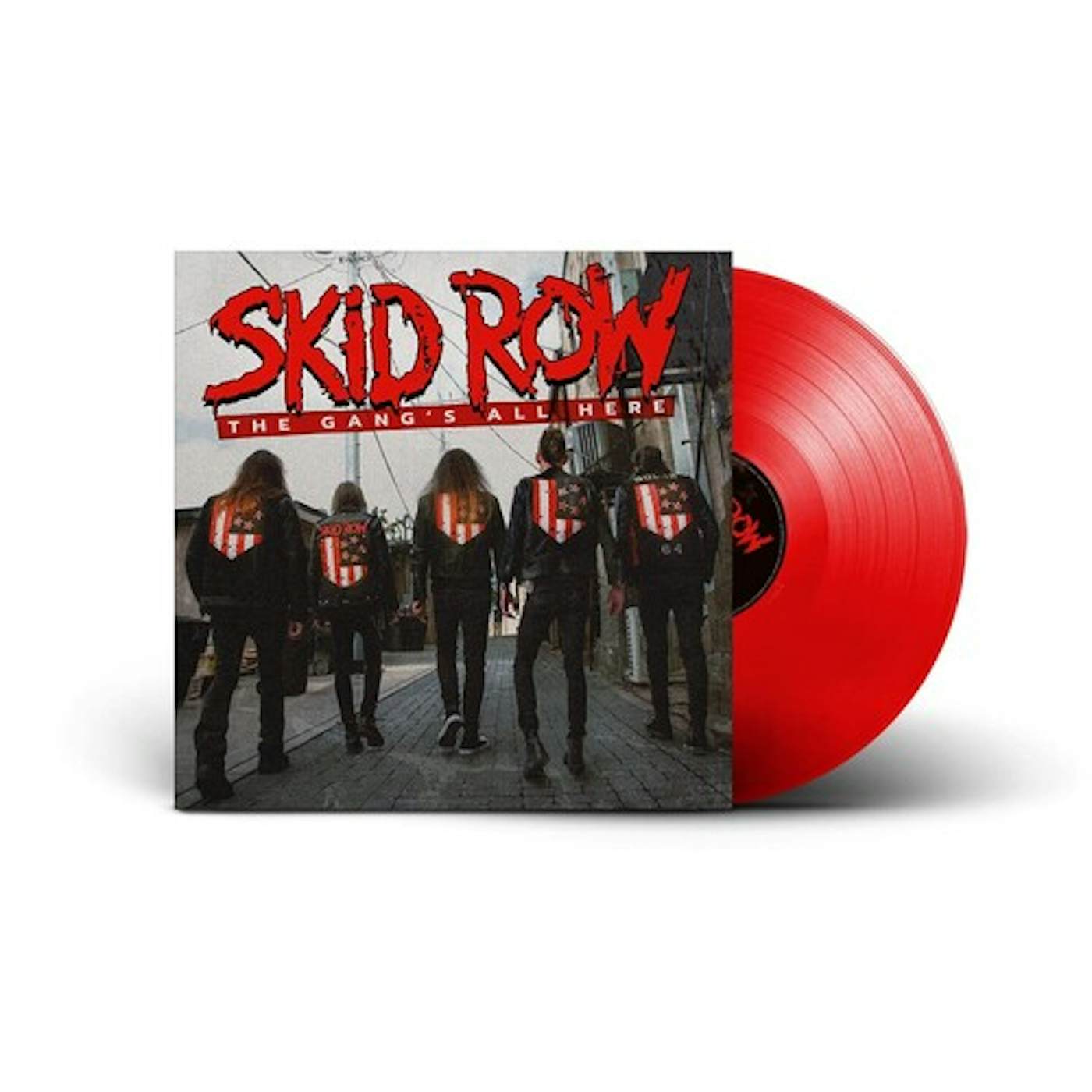 Skid Row The Gang's All Here (Limited Red) Vinyl Record