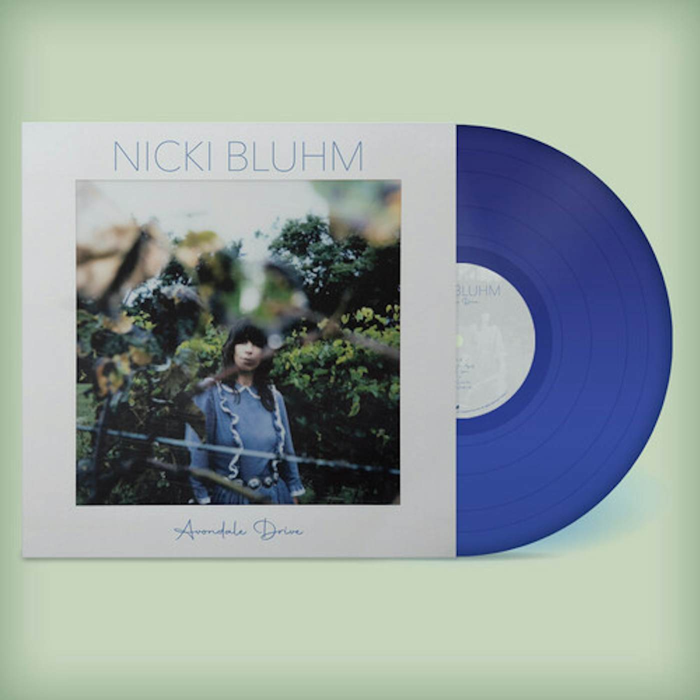 Nicki Bluhm AVONDALE DRIVE (CLEAR BLUE) Vinyl Record