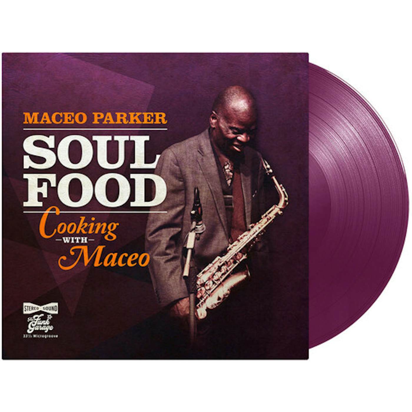 Maceo Parker SOUL FOOD - COOKING WITH MACEO (PURPLE) Vinyl Record
