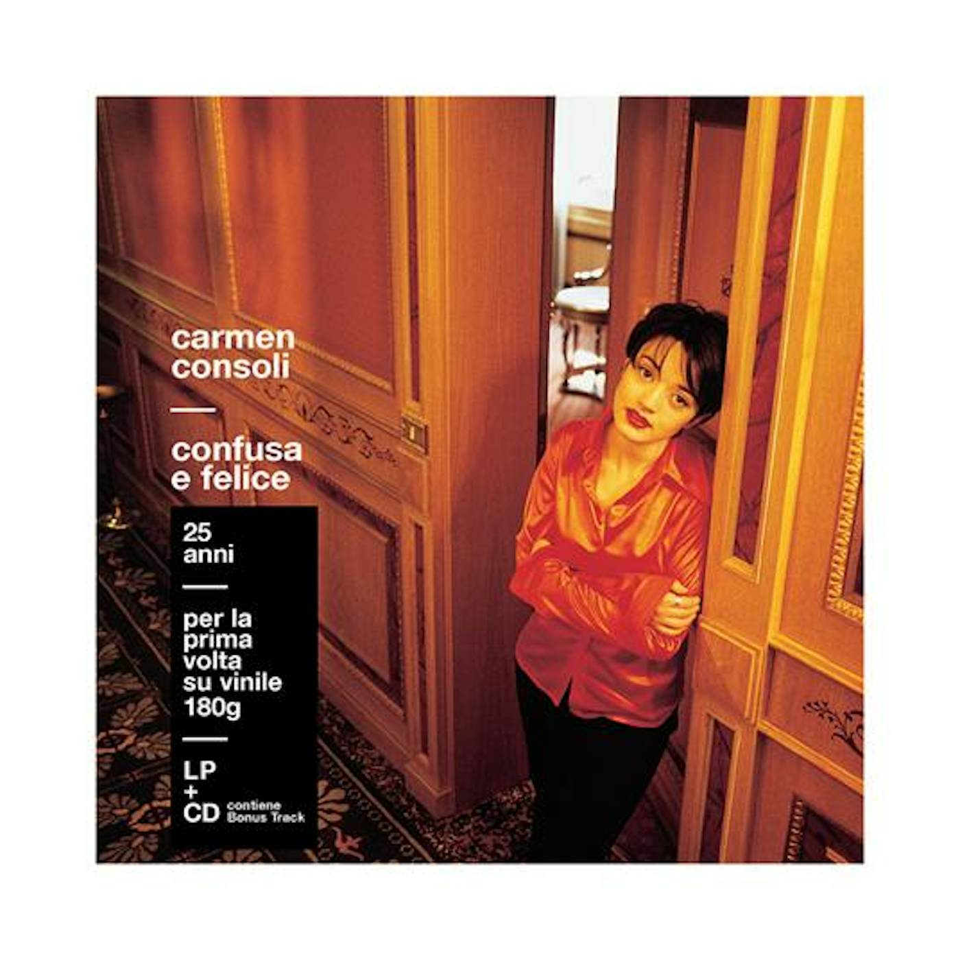 Carmen Consoli CONFUSA E FELICE: 25TH ANNIVERSARY Vinyl Record